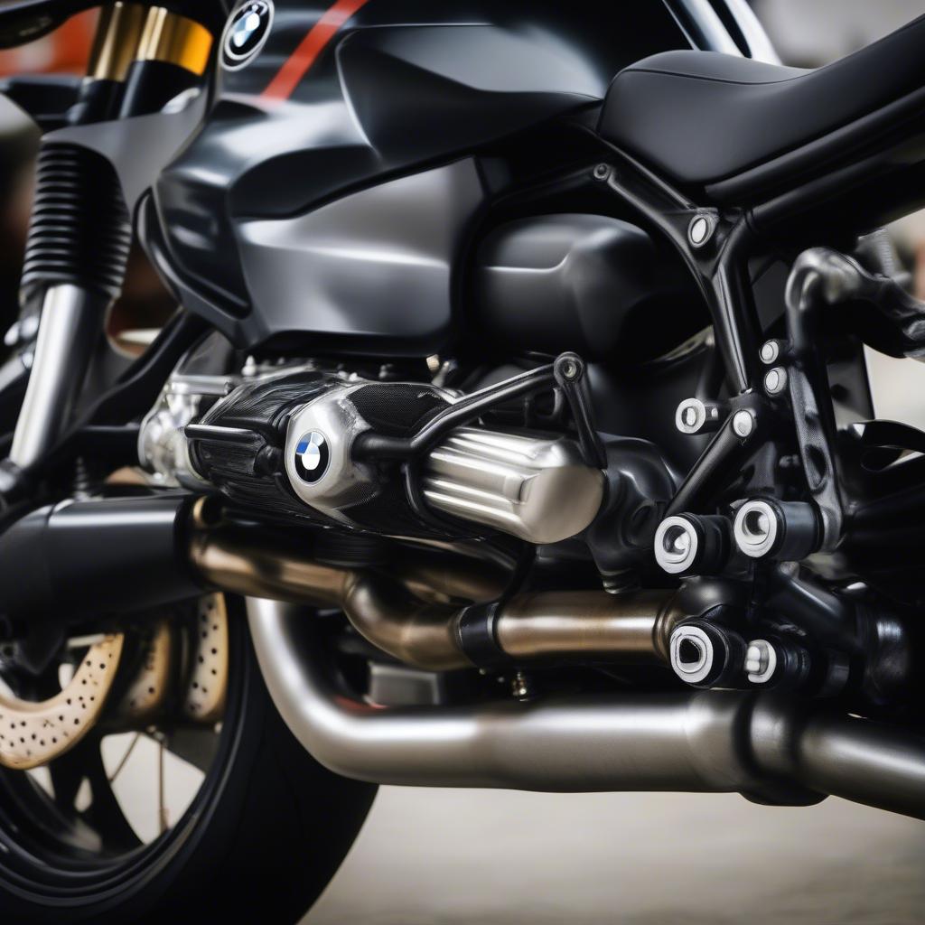 Nâng cấp hiệu suất BMW R nine T với hệ thống ống xả Akrapovic