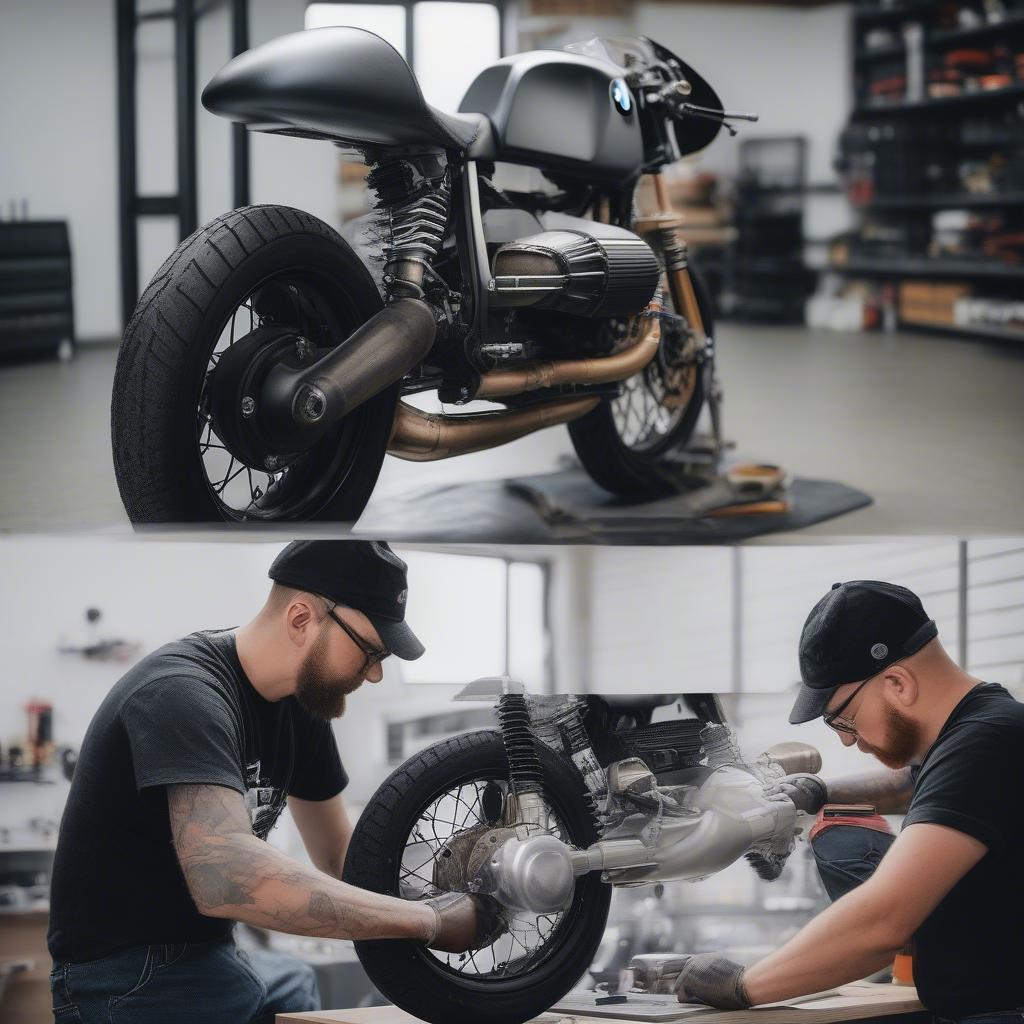 Nâng Cấp Phụ Tùng BMW Cafe Racer