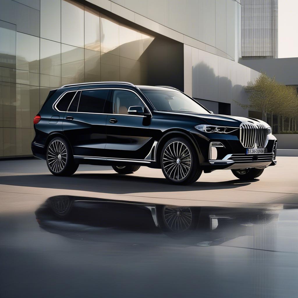 Ngoại thất BMW X7 sang trọng và mạnh mẽ