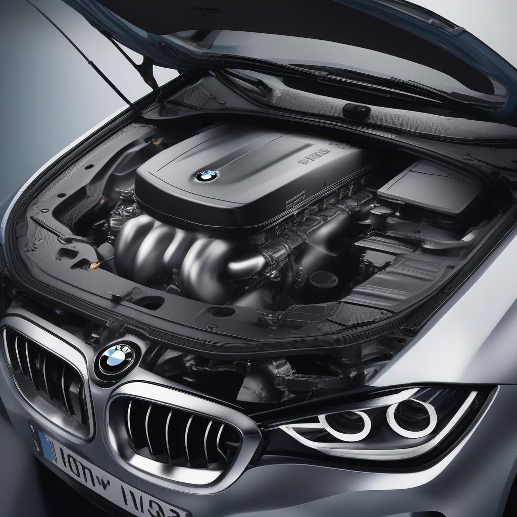 Động cơ mạnh mẽ của cá mập BMW