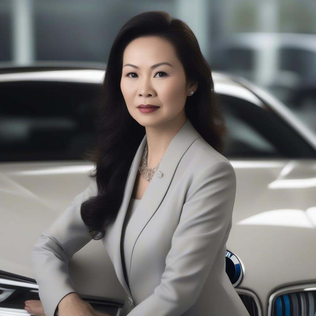 Nguyễn Thị Nga và niềm đam mê với BMW