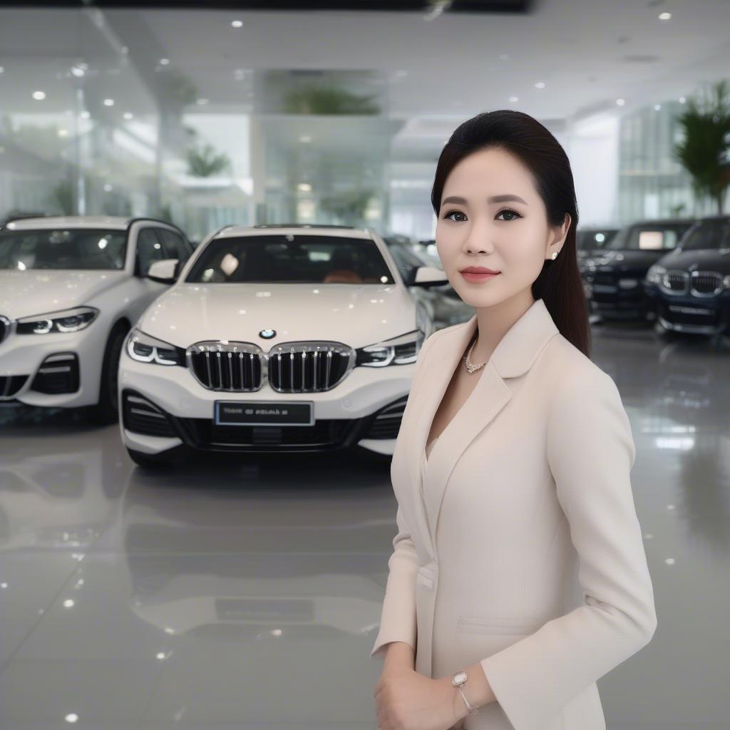 Hình ảnh Nguyễn Thị Nga tại BMW Cầu Giấy