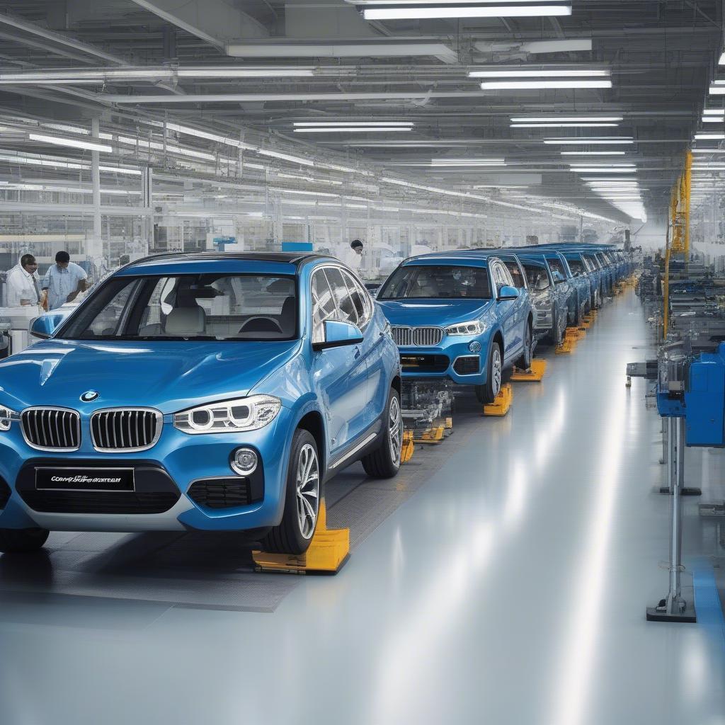 Nhà máy sản xuất BMW tại Ấn Độ