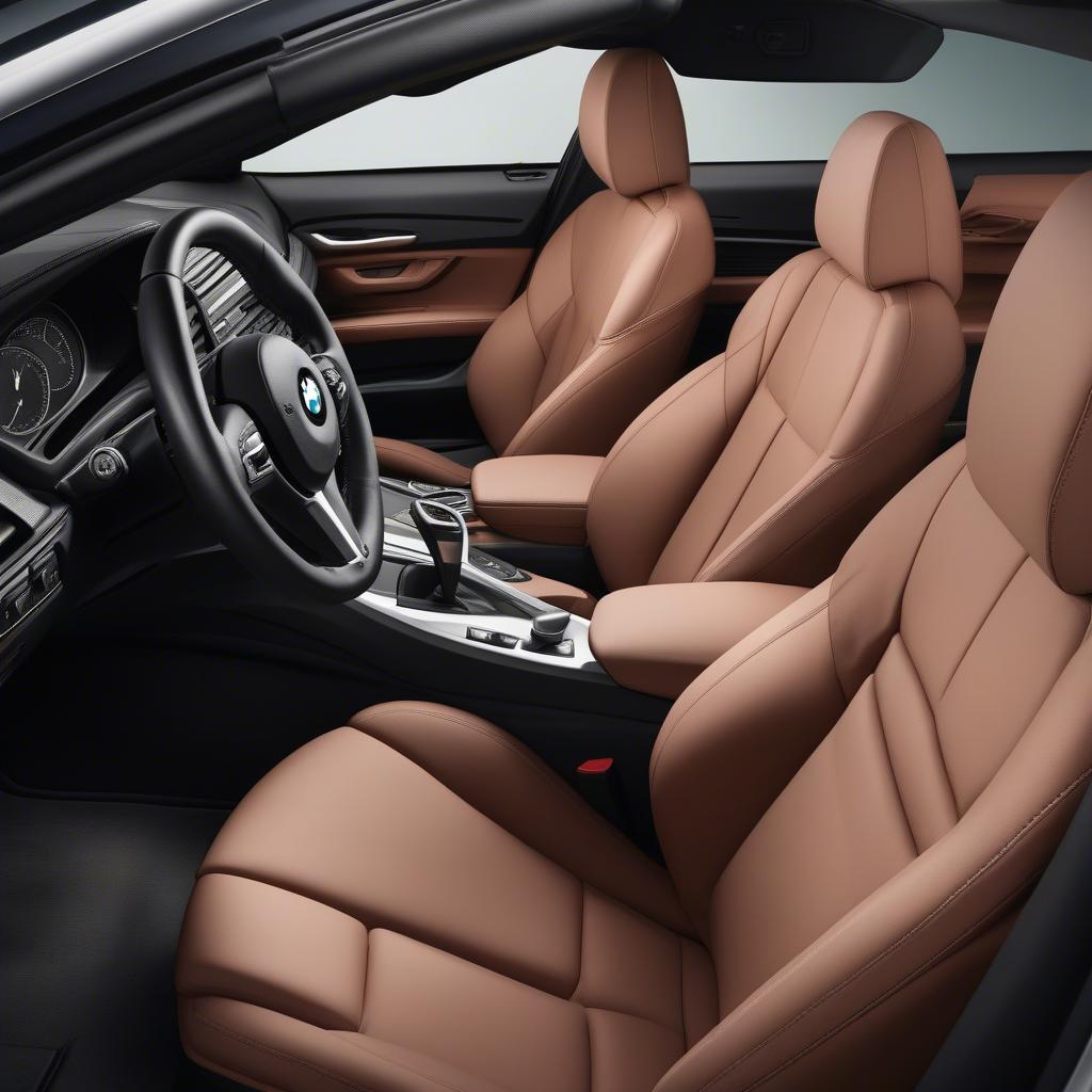 Luxurious Interior of a Used BMW 420i Convertible