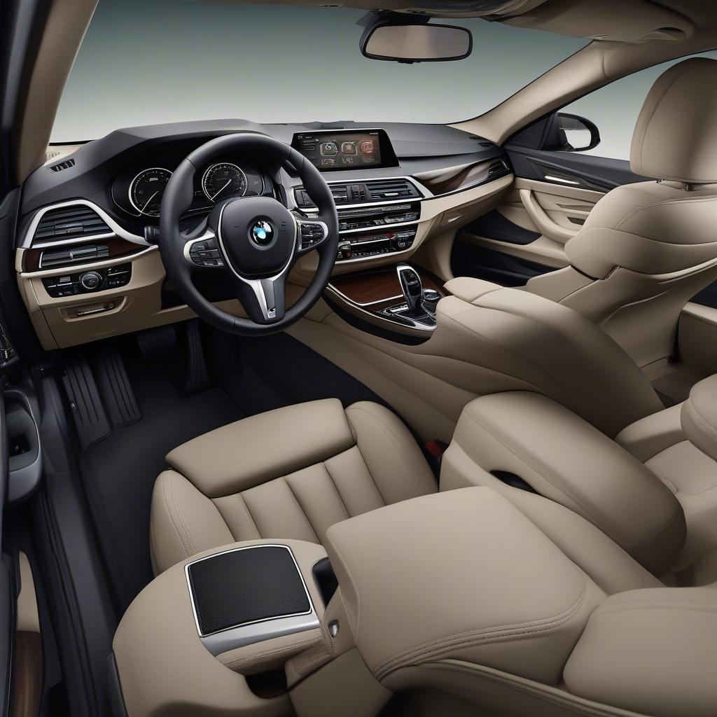 Nội Thất BMW 520i 2018