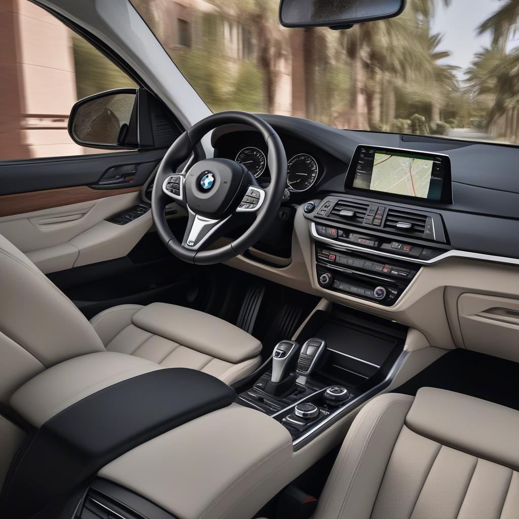 Nội Thất BMW X3 Hiện Đại