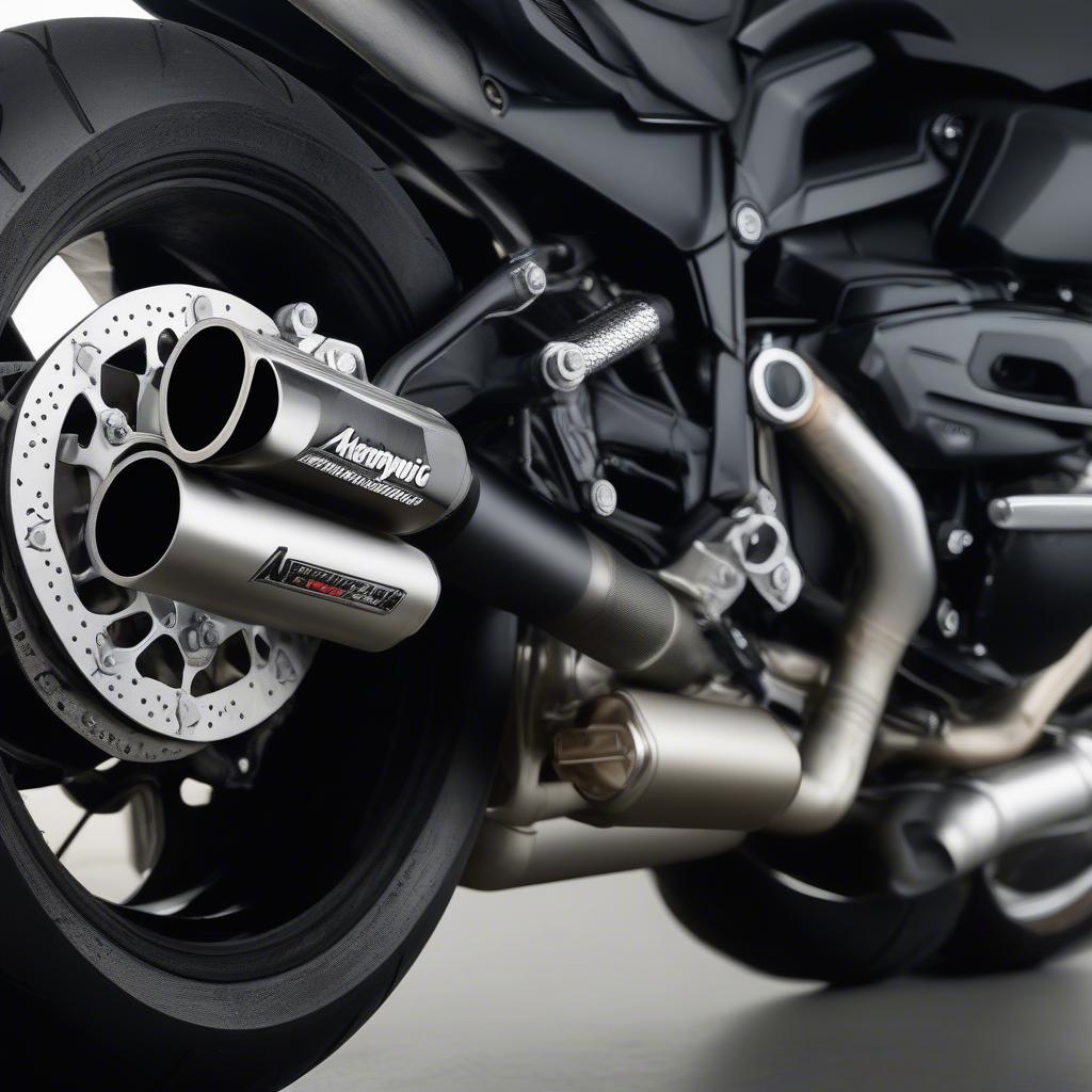 Ống xả Akrapovic cho BMW R1200R