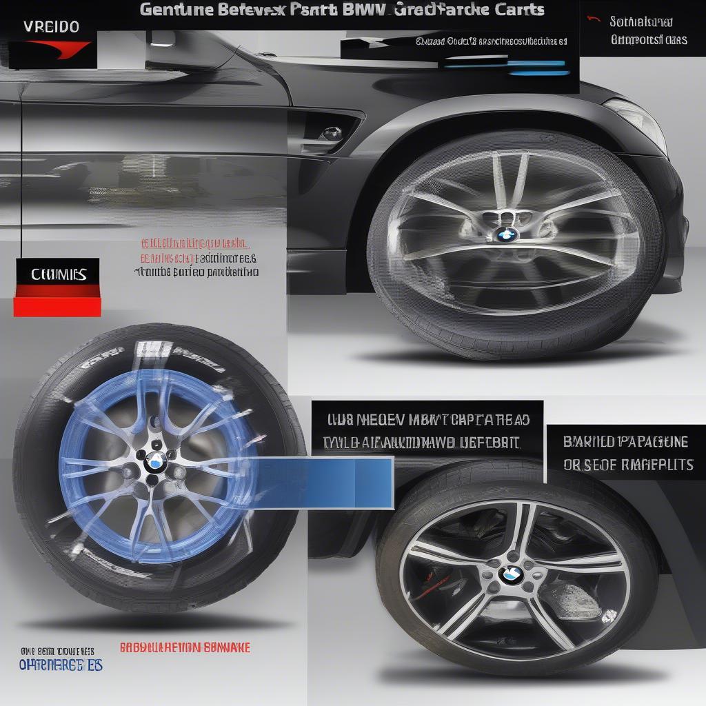 Phân biệt phụ tùng BMW cũ chính hãng