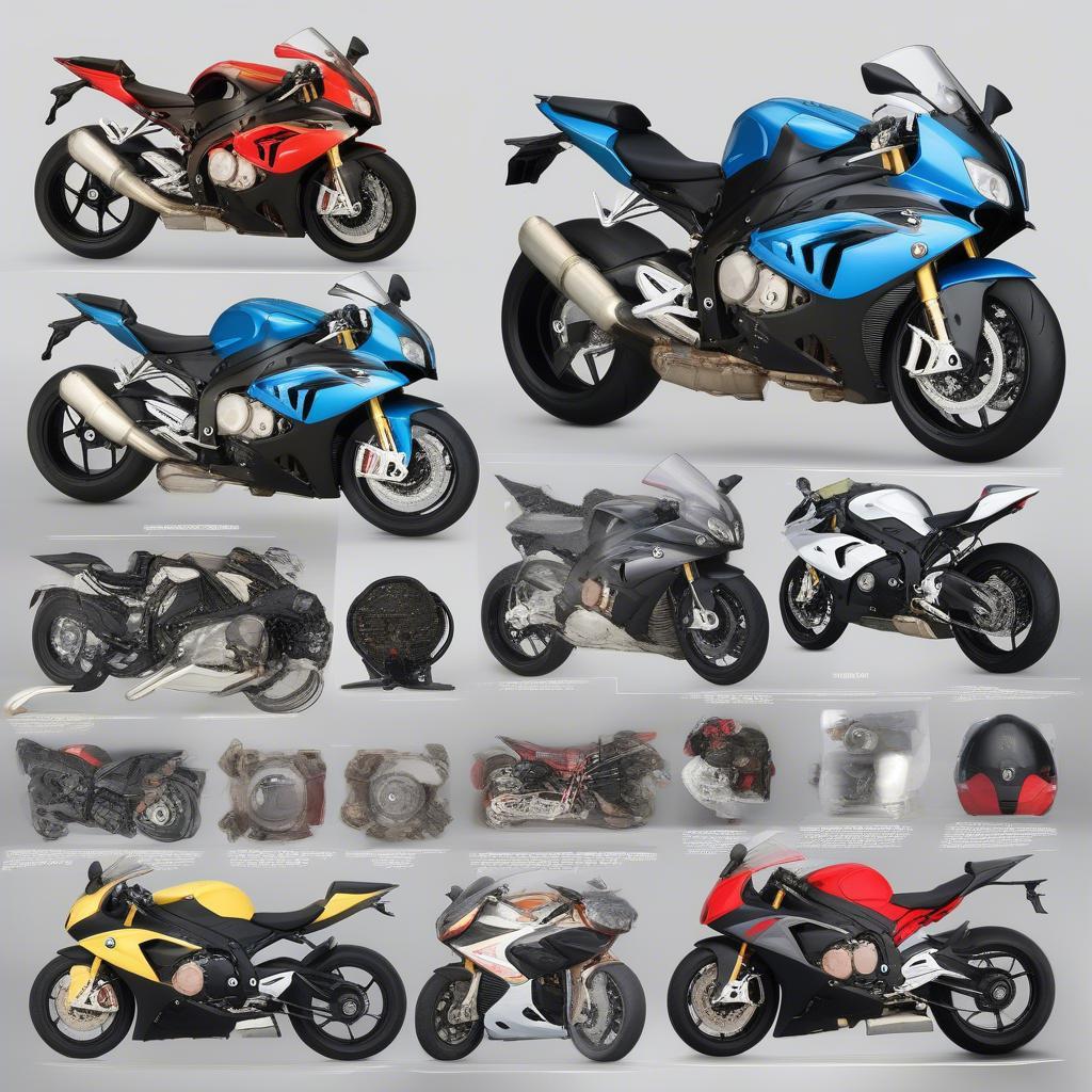 Phụ Kiện Độ BMW S1000RR Street Fighter