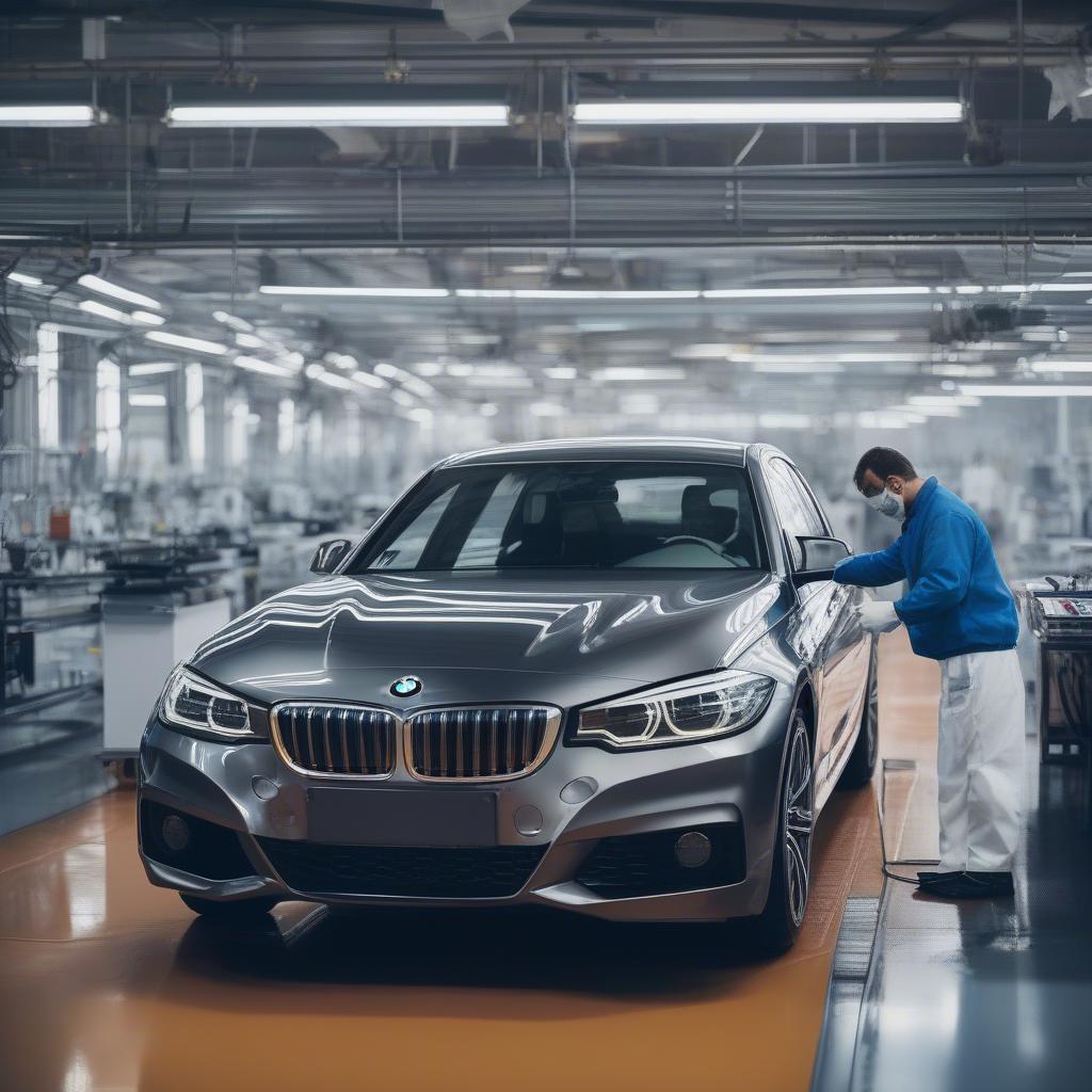 Quy trình kiểm tra chất lượng BMW