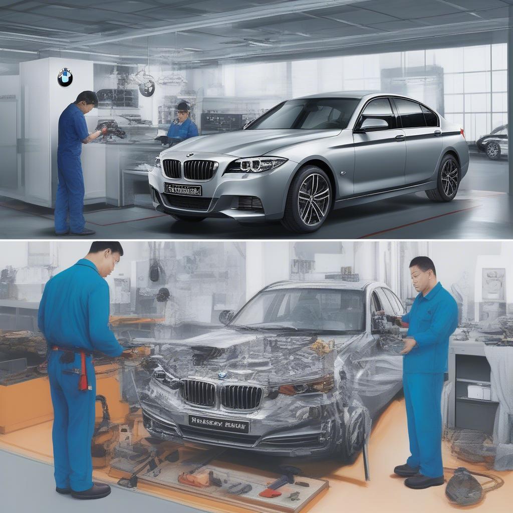 Quy trình sửa chữa hộp số BMW tại BMW Cầu Giấy