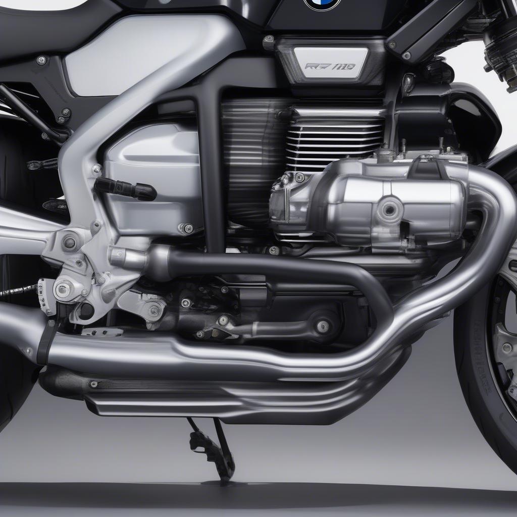 Động cơ Boxer mạnh mẽ của R18 BMW Motorcycle