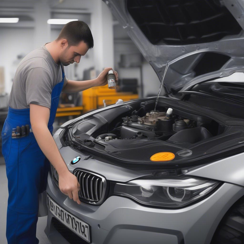 Sai lầm chọn nhớt BMW