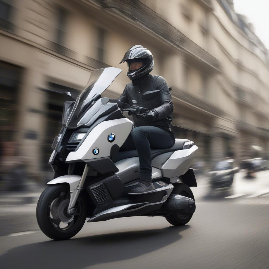 Scooter BMW tại Pháp - lựa chọn hoàn hảo cho đô thị