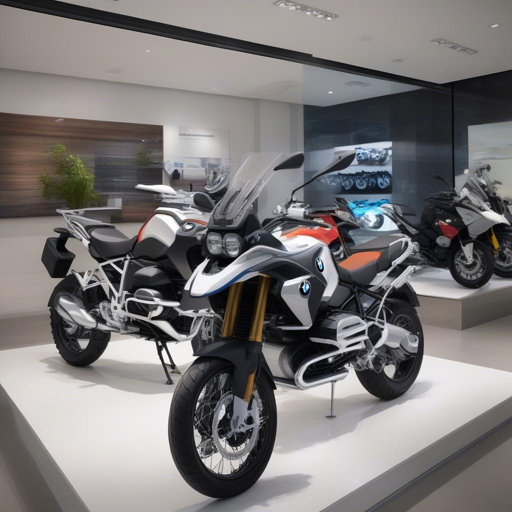 Khám phá không gian showroom BMW Motorrad Đà Nẵng