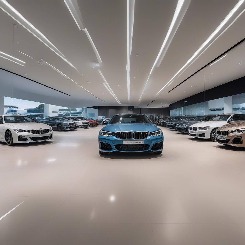 Showroom BMW Moss Motors hiện đại