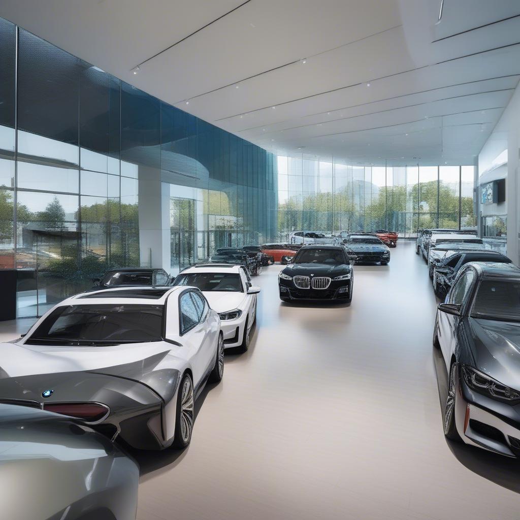 Showroom BMW Mountain View hiện đại