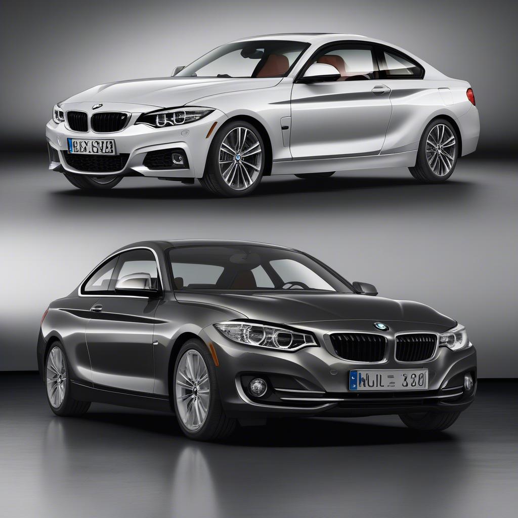 So sánh BMW 2 Series và 4 Series 2016 về thiết kế, hiệu năng và không gian nội thất