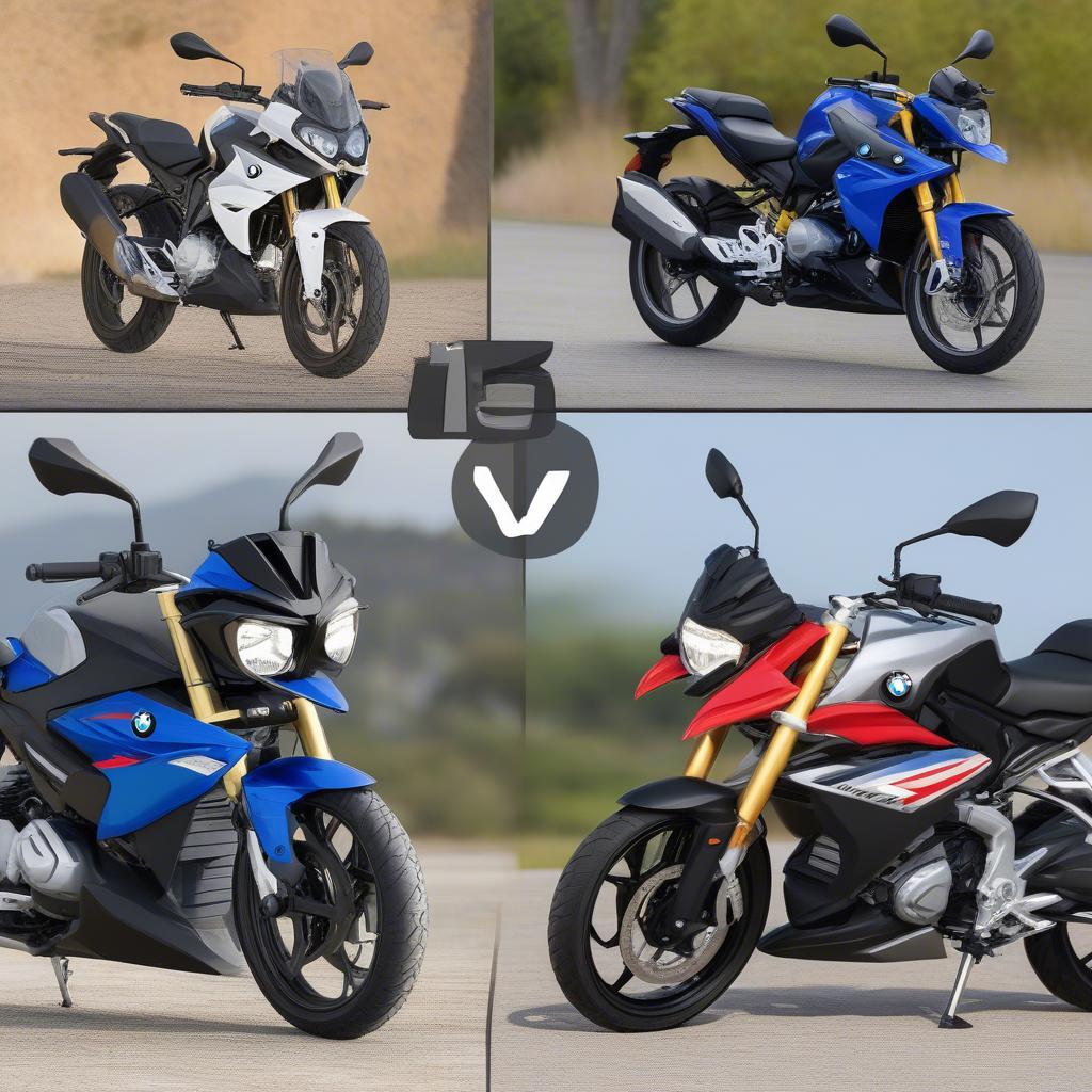 So sánh ngoại hình BMW G310R 2018 và 2019