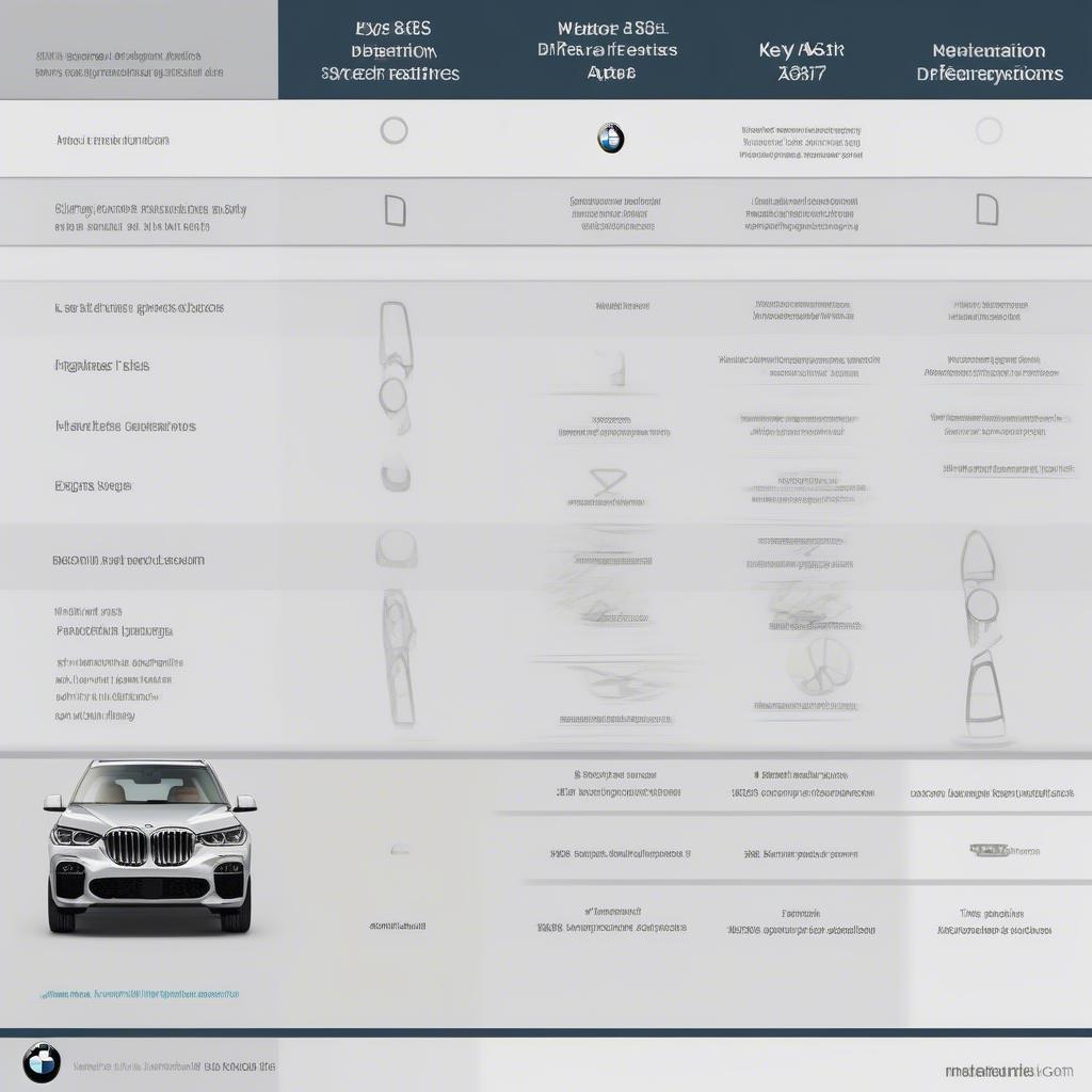 So sánh các đời BMW X5