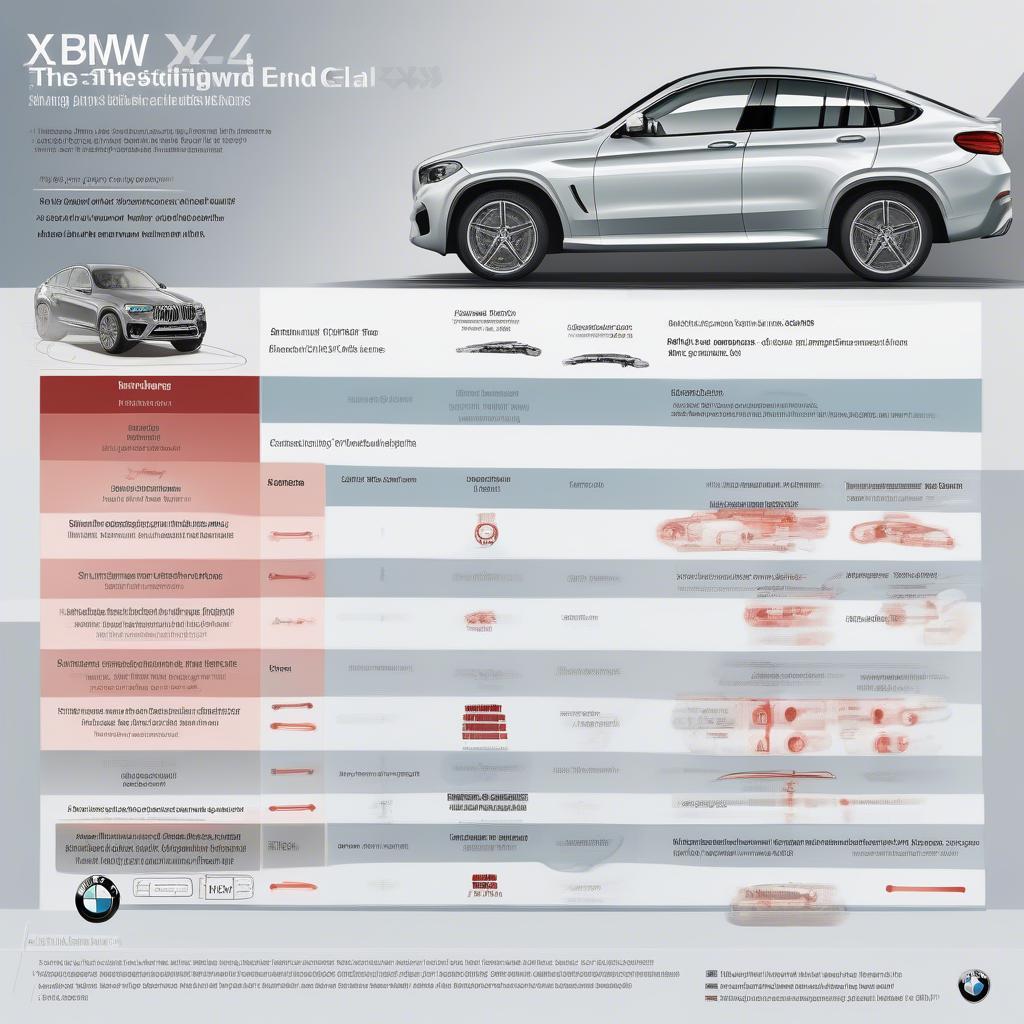 So sánh động cơ BMW X4 và Mercedes GLC Coupe