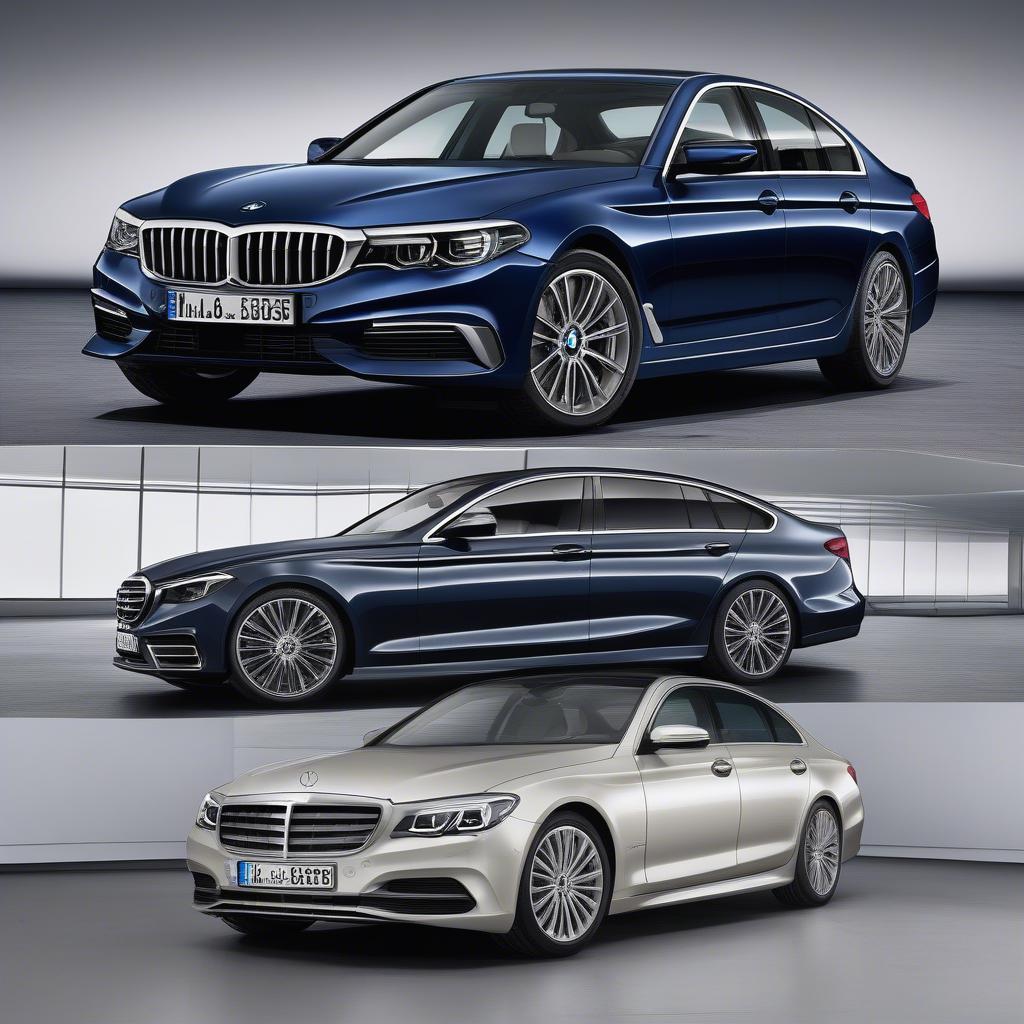 So sánh giá BMW 5 Series với các dòng xe khác