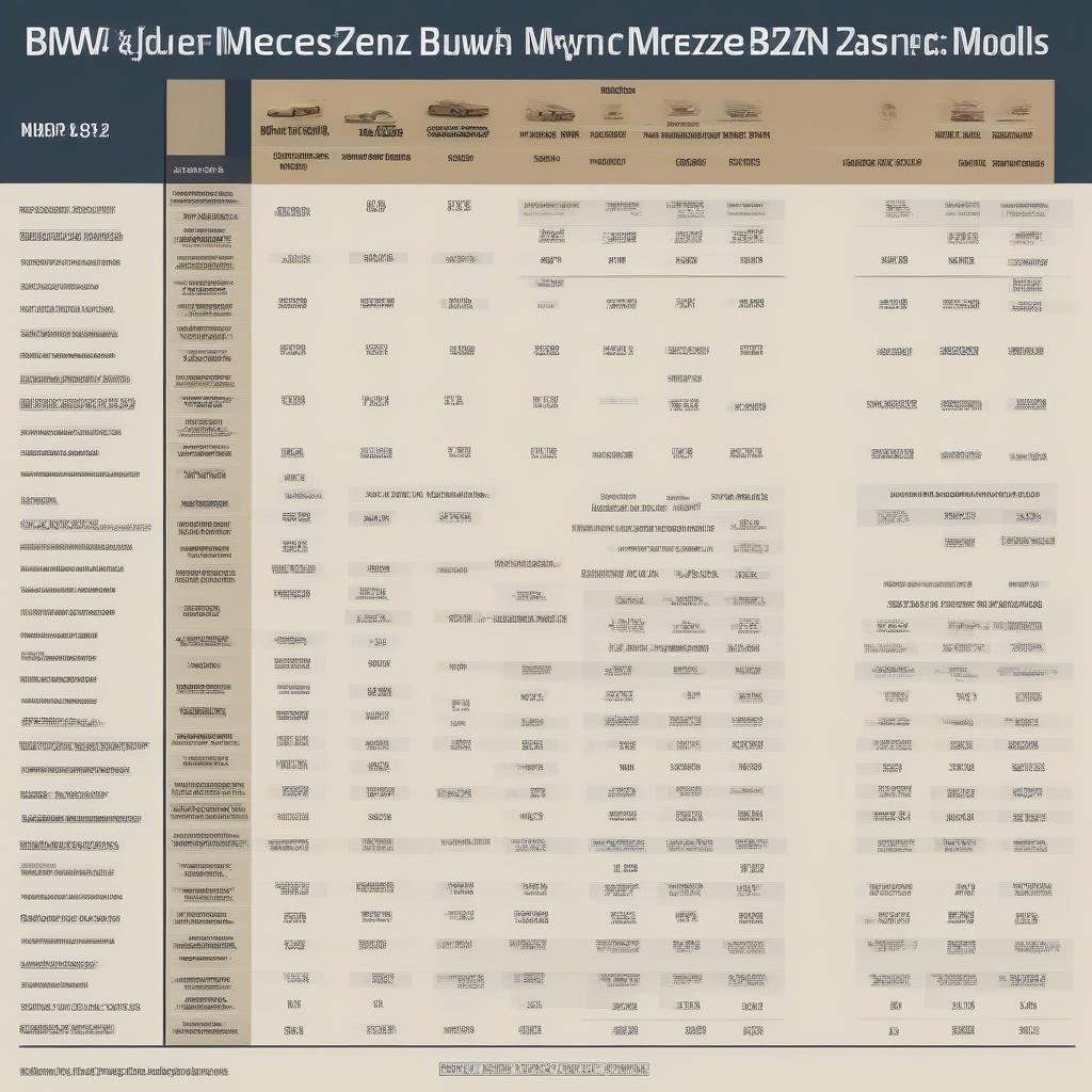 So sánh giá xe BMW và Merc