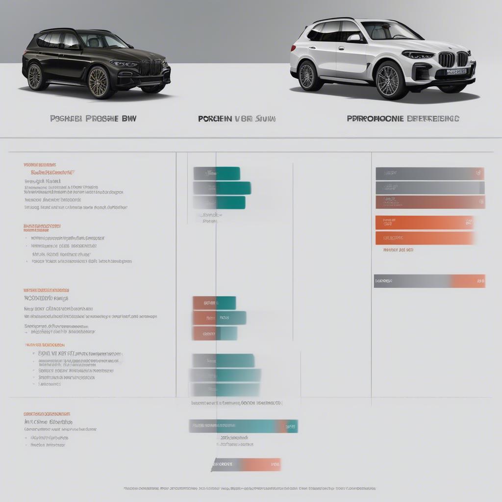 So sánh hiệu năng giữa SUV BMW và Porsche