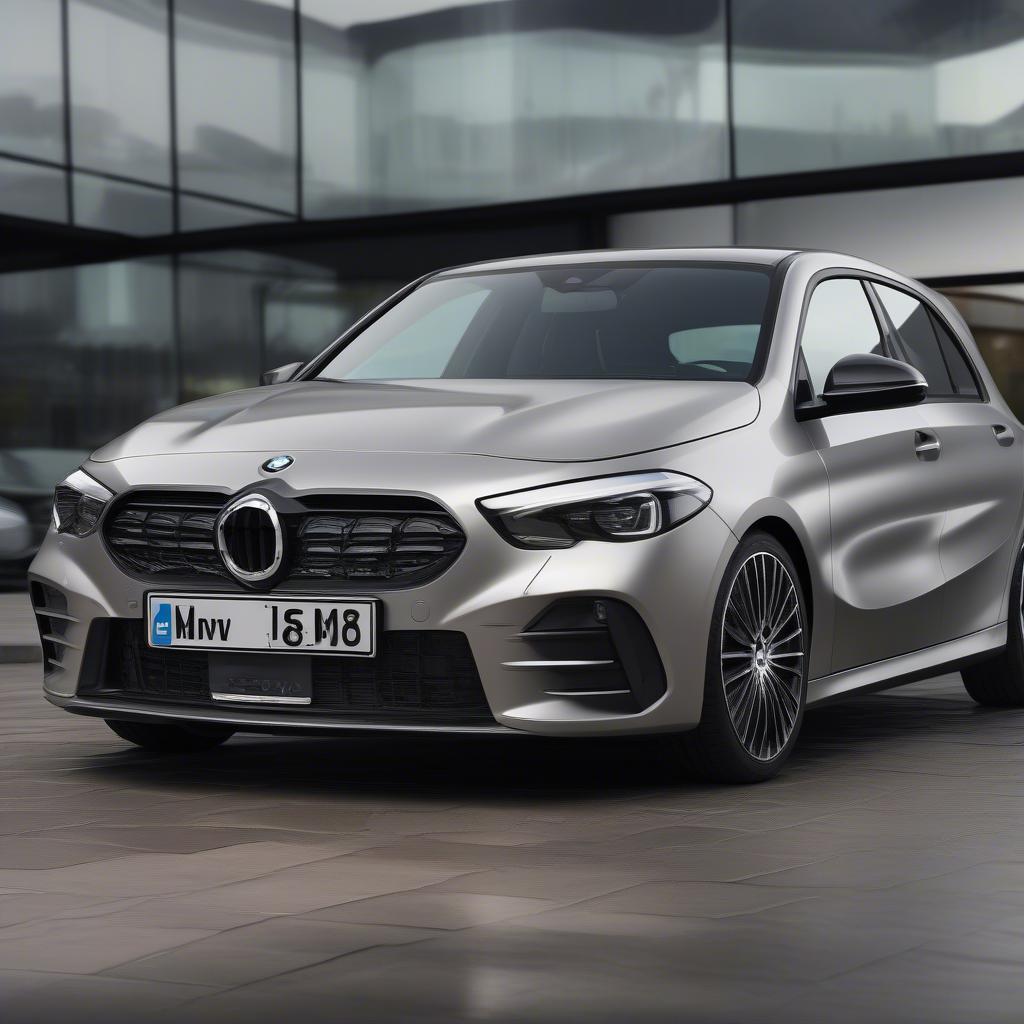 So sánh ngoại thất BMW 1 Series và Mercedes A Class