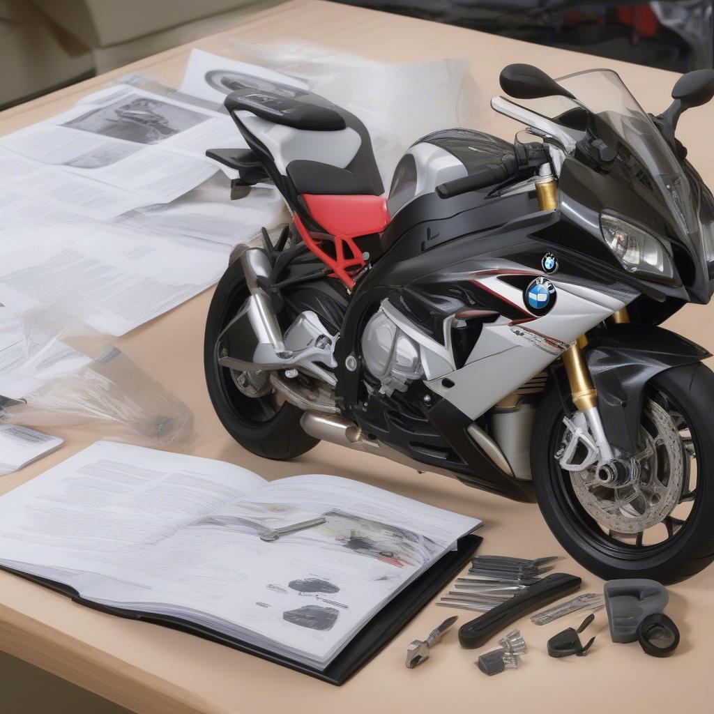 Sổ tay hướng dẫn sửa chữa BMW S1000RR 2013