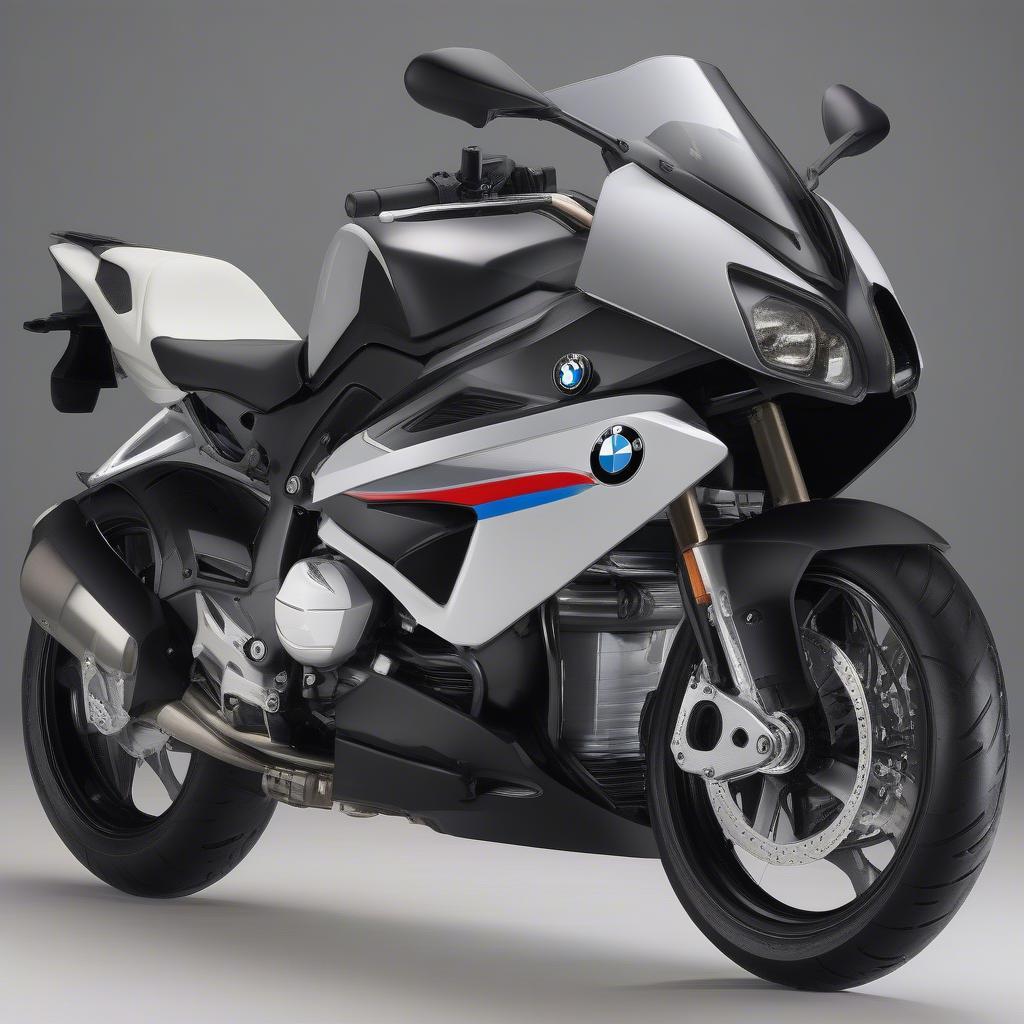 Thiết kế thể thao của sportbike BMW 150