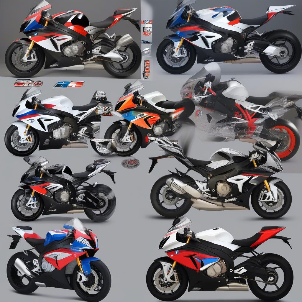 Stickers BMW S1000RR Đa Dạng