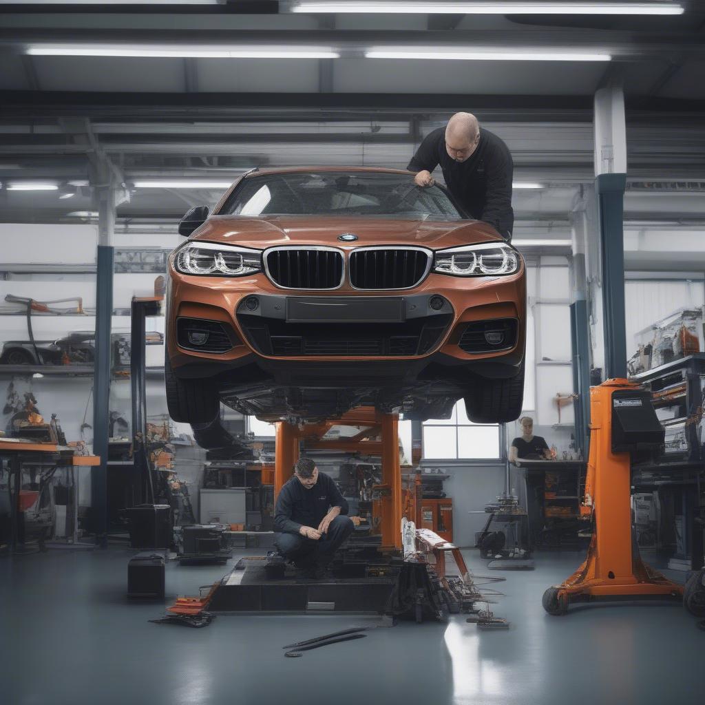 Sửa chữa BMW tại BMW Cầu Giấy