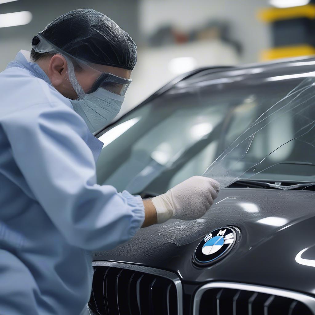 Sửa chữa kính chắn gió BMW