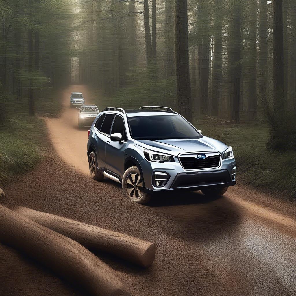 Subaru và BMW: Khả năng vận hành Off-road