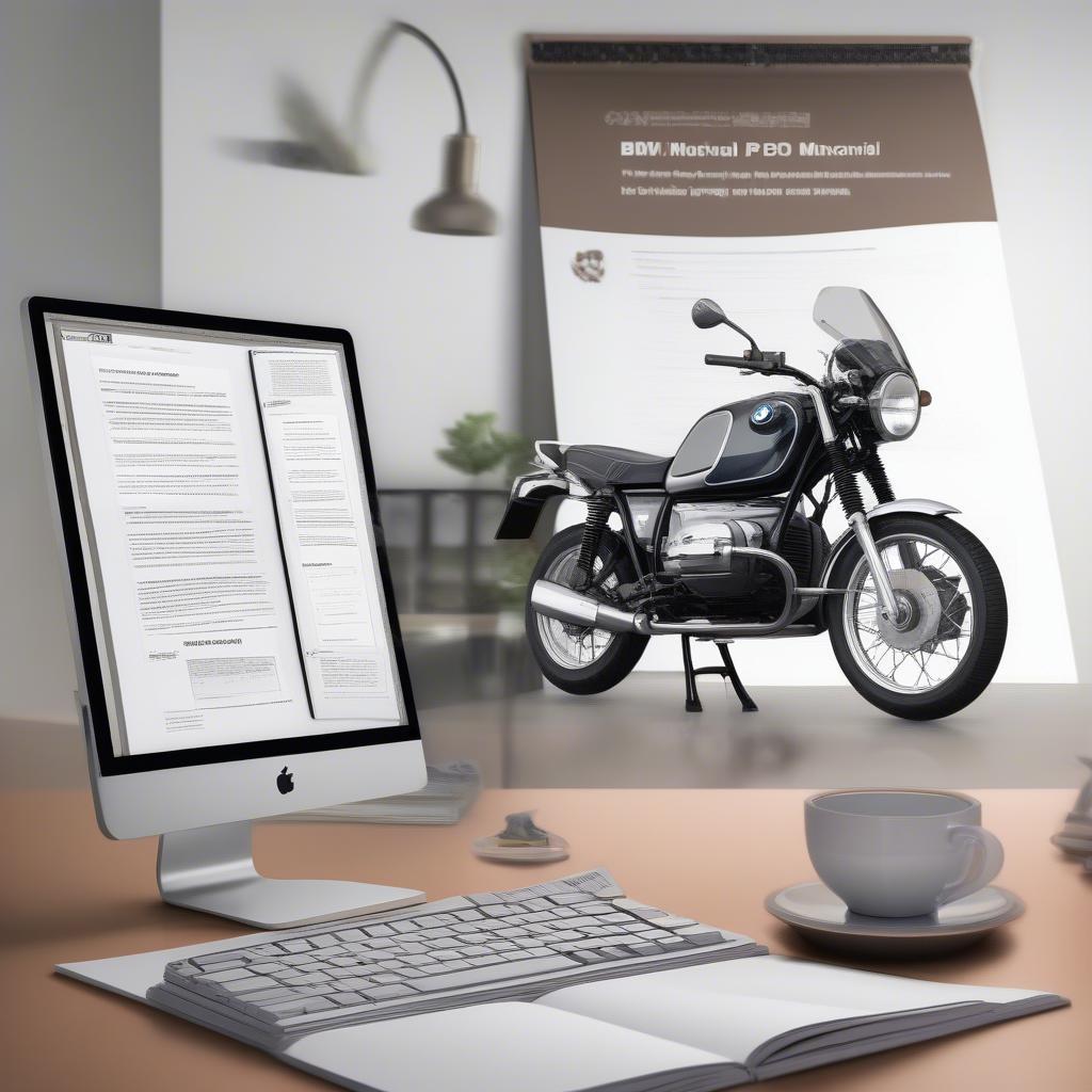 Tài liệu hướng dẫn sử dụng BMW R75 dạng PDF trên máy tính