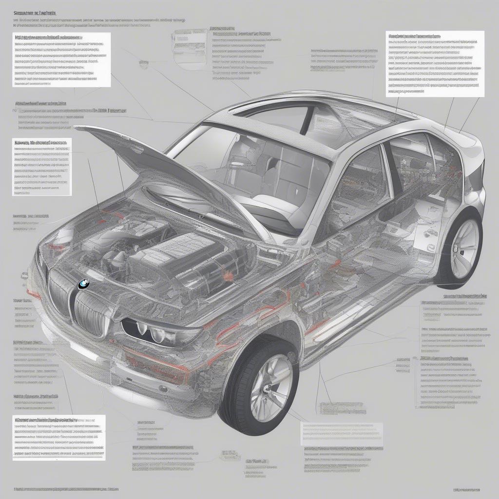 Tên tiếng Anh các hệ thống trên xe BMW