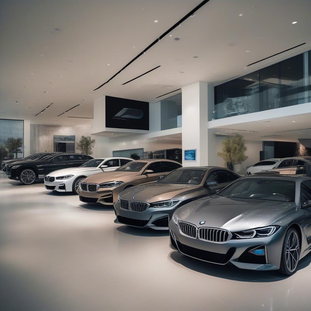 Showroom Thaco Trường Hải BMW sang trọng và hiện đại