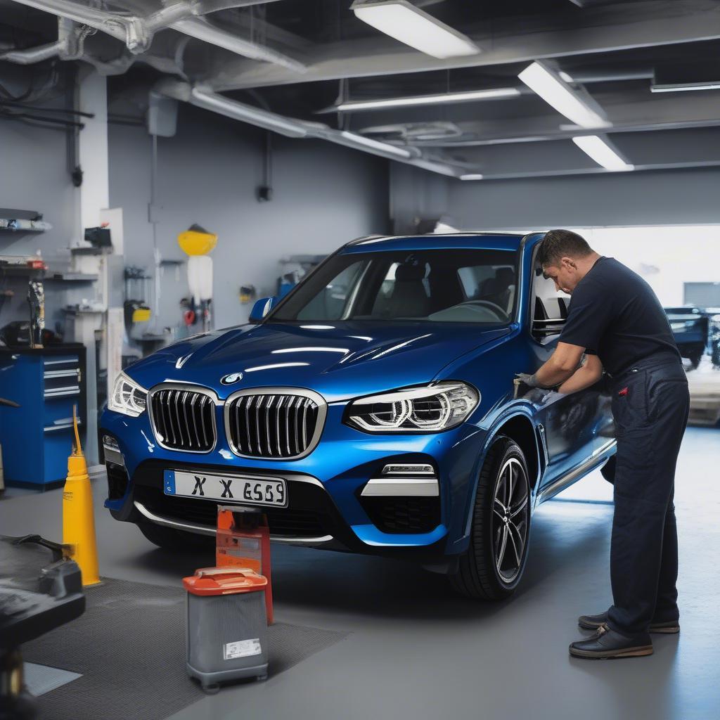 Thay Dầu Định Kỳ Cho BMW X3