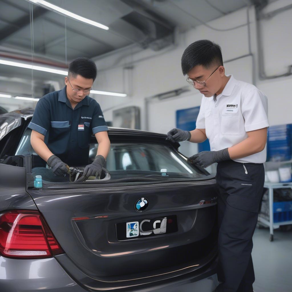 Thay dầu hộp số BMW đúng chuẩn tại BMW Cầu Giấy