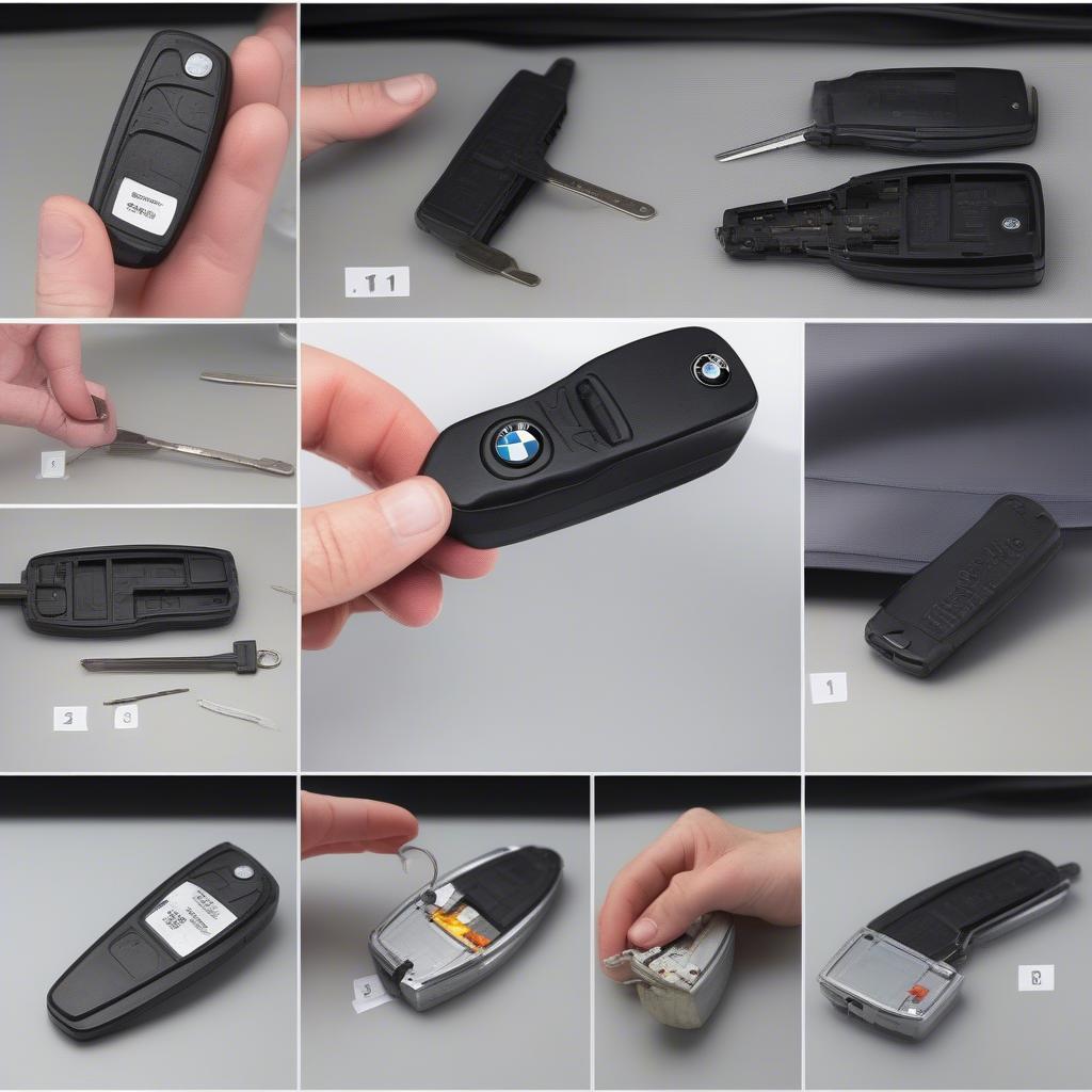 Cách Thay Pin Chìa Khóa BMW Thông Minh (Display Key)