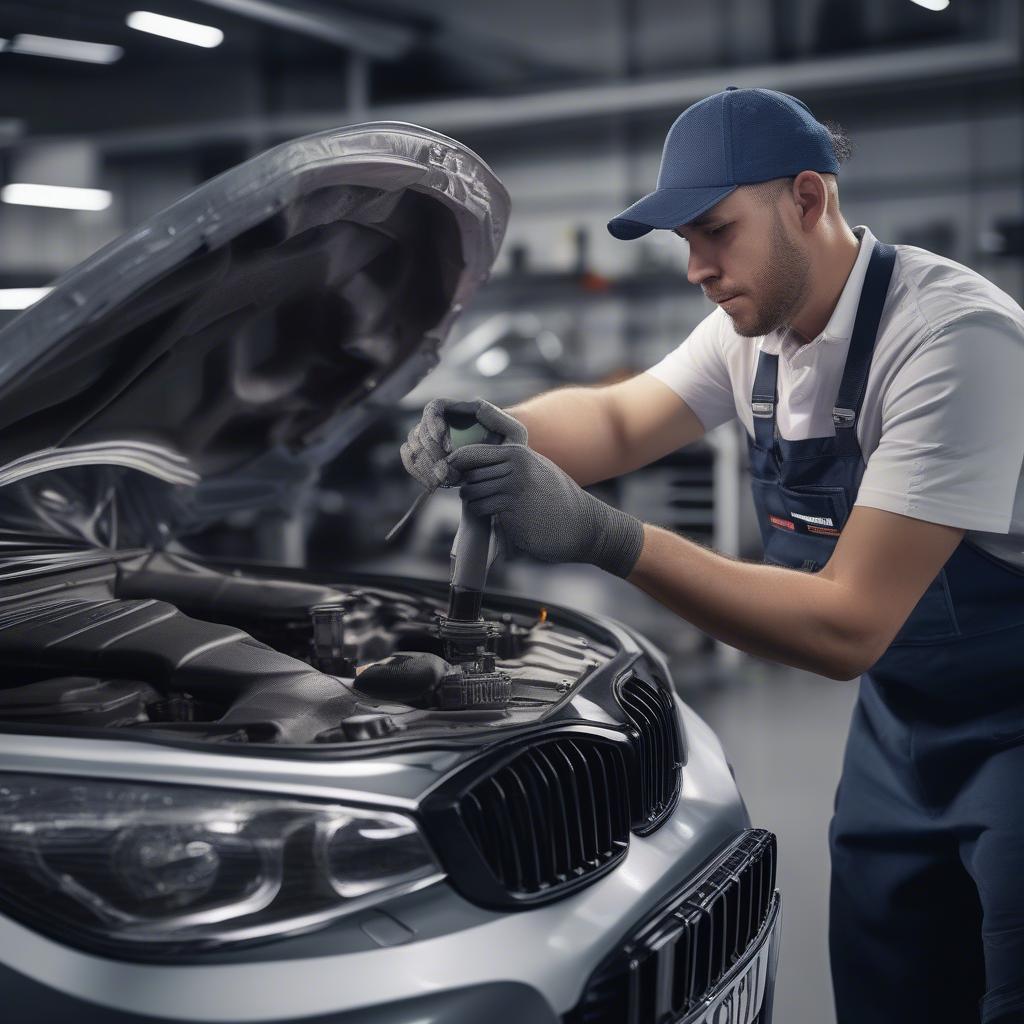 Thay thế phụ tùng BMW Interim Fervice