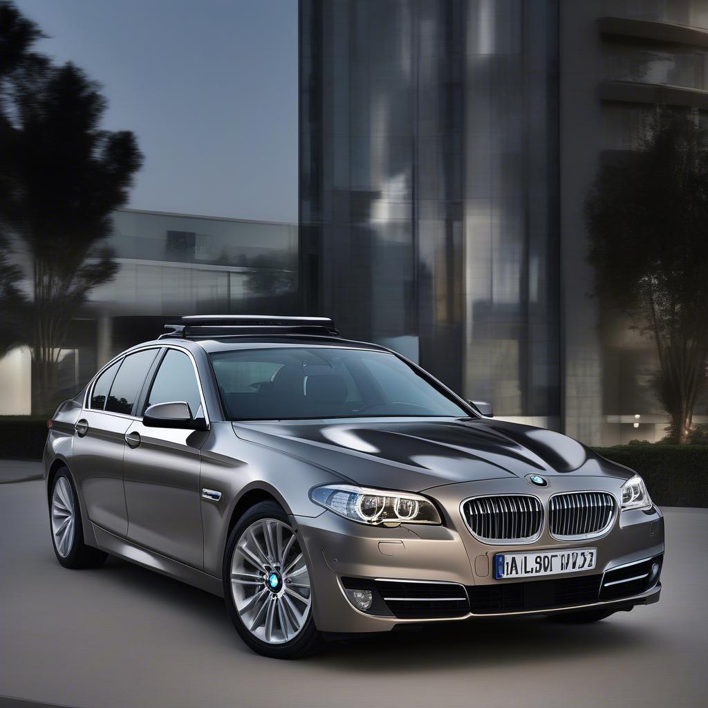 Thiết kế ngoại thất sang trọng của BMW 5 Series