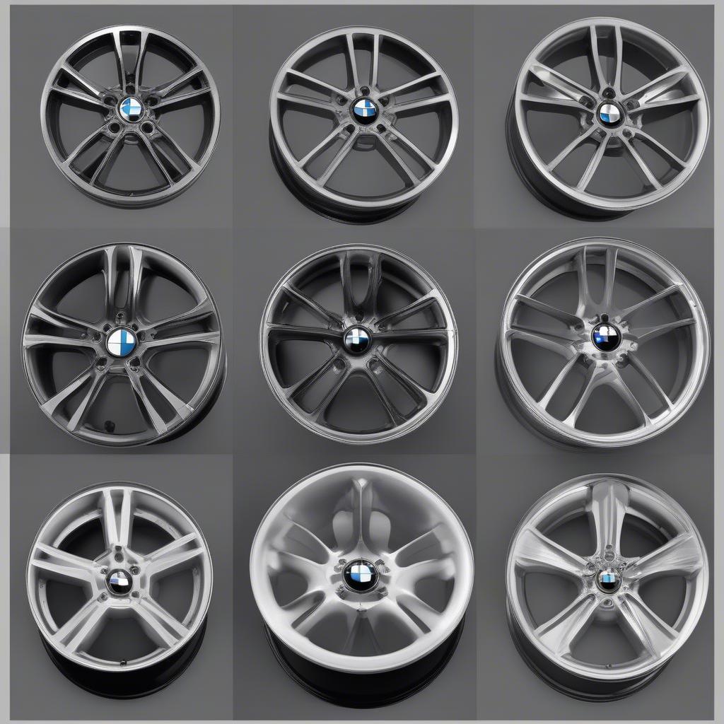 Thiết kế wheel BMW 320i 1979