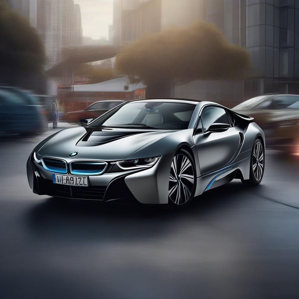 BMW i8 ngoại thất ấn tượng