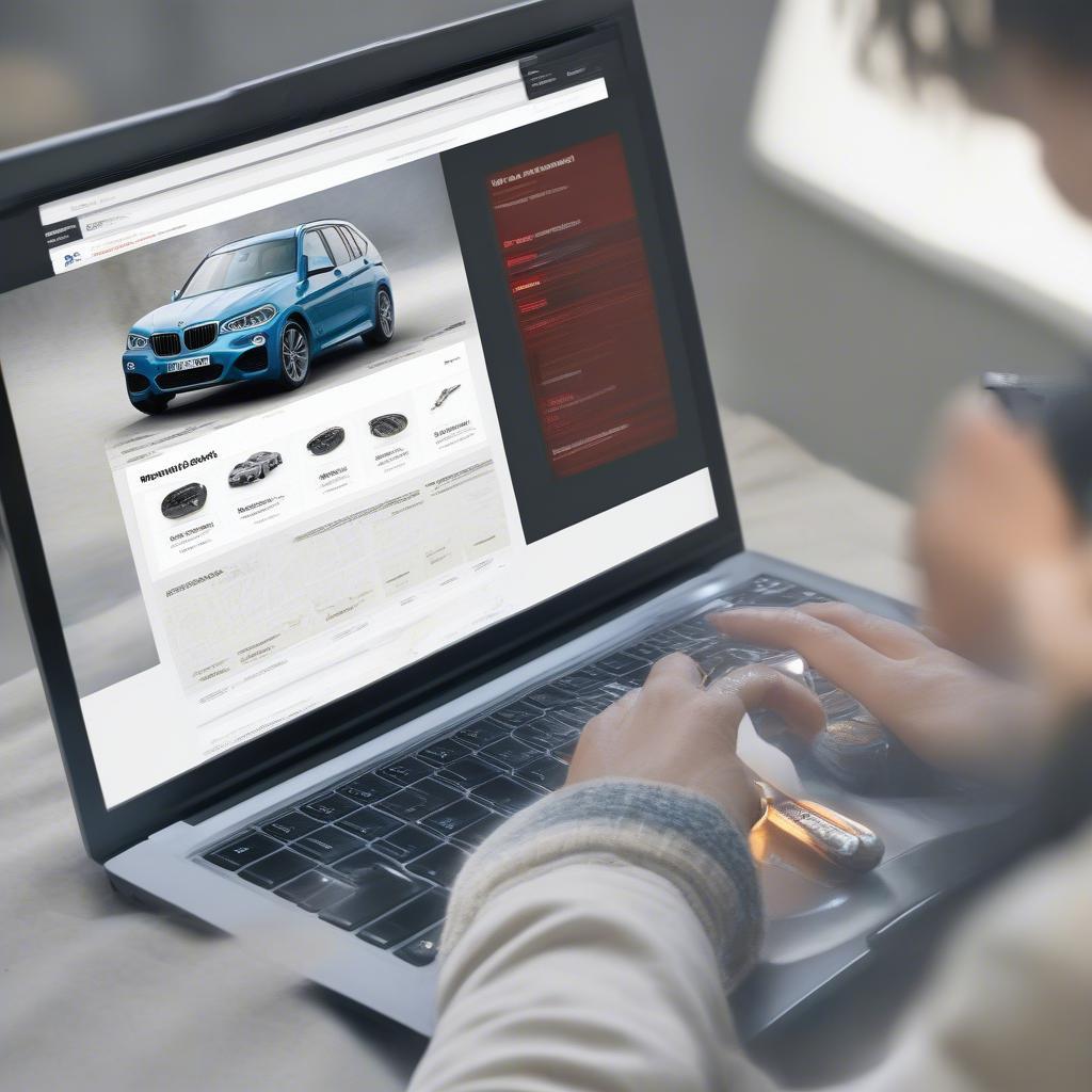 Tìm kiếm linh kiện BMW online