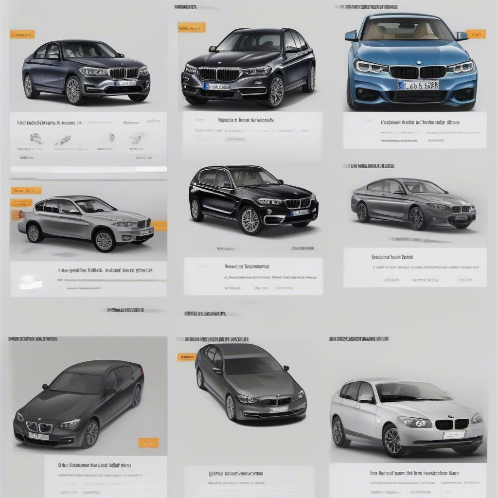 Tìm kiếm linh kiện BMW Parts Catalog Online