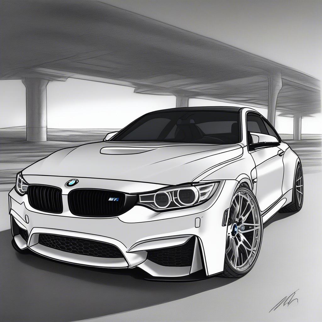 Tô Màu BMW M4