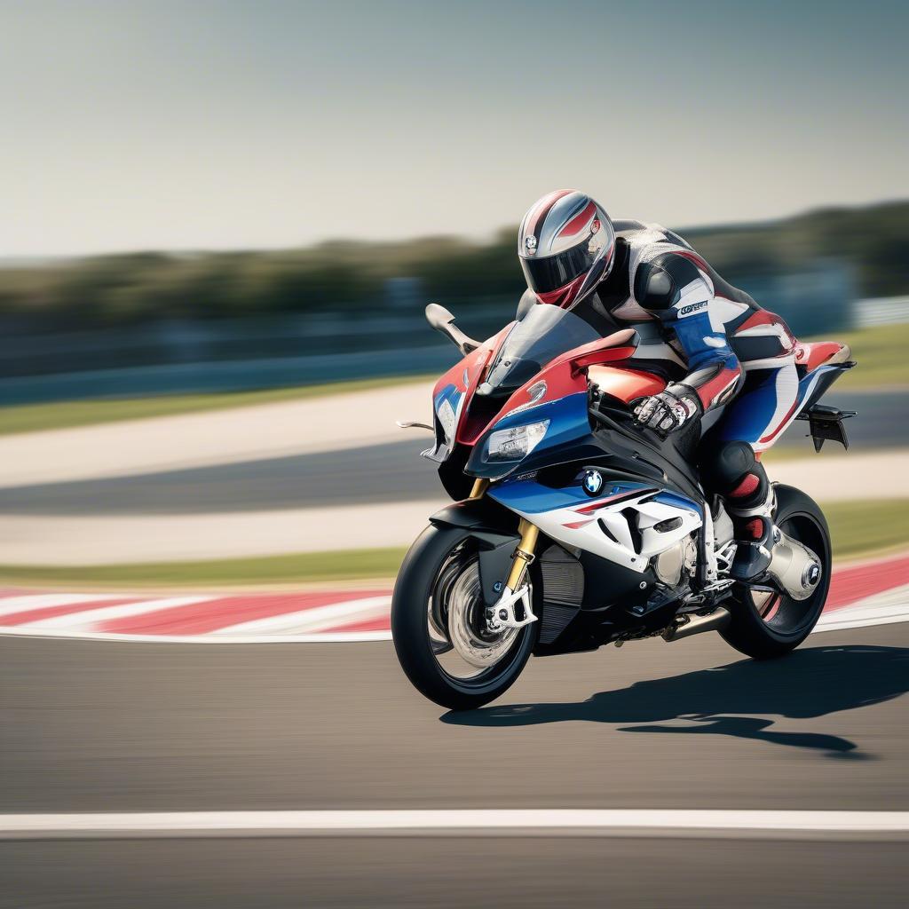 Tốc Độ Tối Đa BMW S1000RR: Biker Chuyên Nghiệp Trên Đường Đua