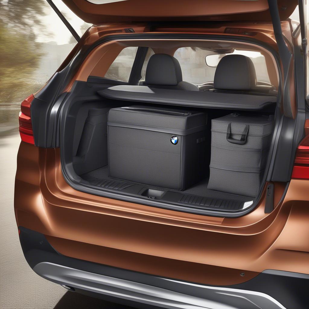 Tối ưu hóa không gian khoang hành lý BMW X1